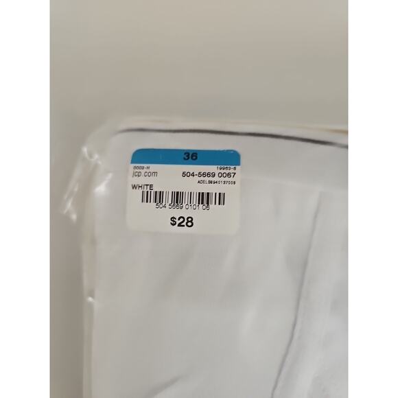 Stafford Men's 6pk Full-Cut White Briefs Soft Ring Spun Cotton Size 36" NIP - Picture 5 of 7